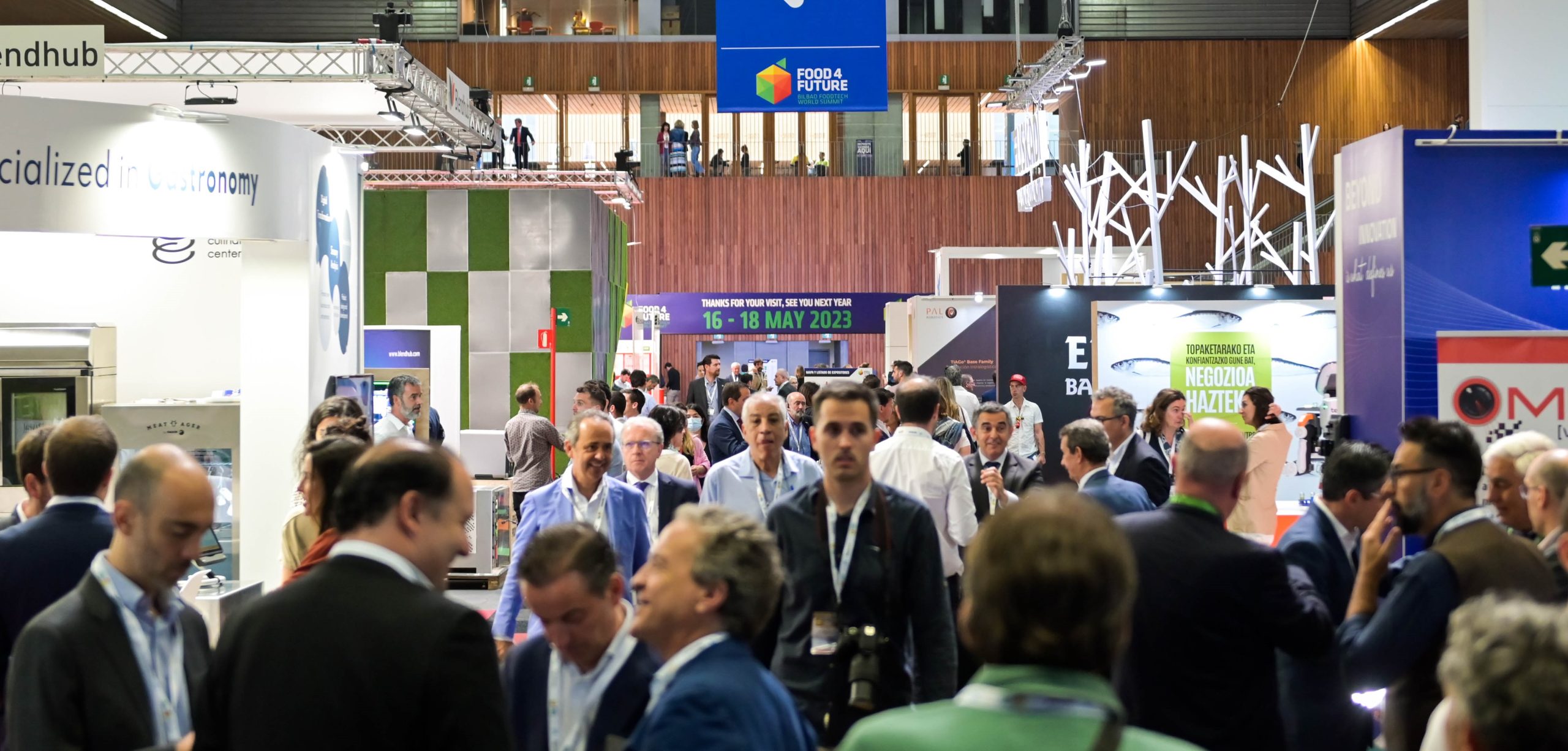 Bilbao becomes the global epicentre of the foodtech sector and closes the second edition of Food 4 Future with 7,217 visitors